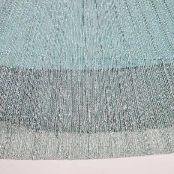 PatBO Womens Lurex Sleeveless Cutout Gown Maxi Dress Size 4 Sea Foam Sexy - Picture 15 of 16